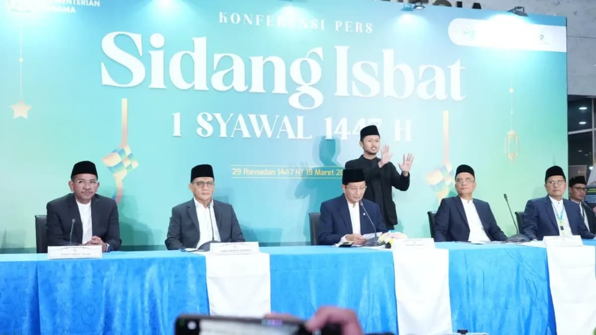 Pemerintah Tetapkan 1 Syawal 1447 H Bertepatan 21 Maret 2026