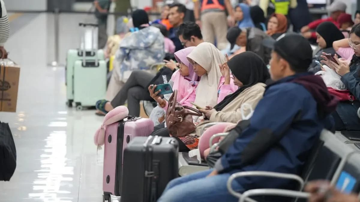 KAI Daop 2 Bandung Layani Lebih dari 94 Ribu Pelanggan Selama Dua Hari Raya Idul Fitri 1447 H