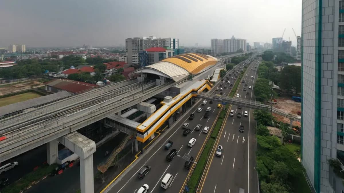 Dukung Mobilitas Lebaran, LRT Jabodebek Perkuat Integrasi Antarmoda dan Akses ke Destinasi Wisata