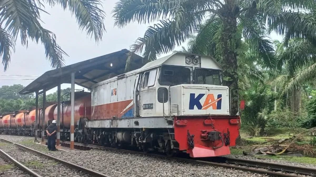 KAI Logistik Perluas Portofolio Layanan Bisnis melalui Angkutan CPO di Sumatera Utara