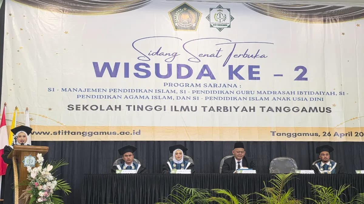 ​Menuju Kemilau Emas dari Tanggamus untuk Dunia: STIT Tanggamus Gelar Wisuda Ke-2 dan Siap Bertransformasi Menjadi Institut