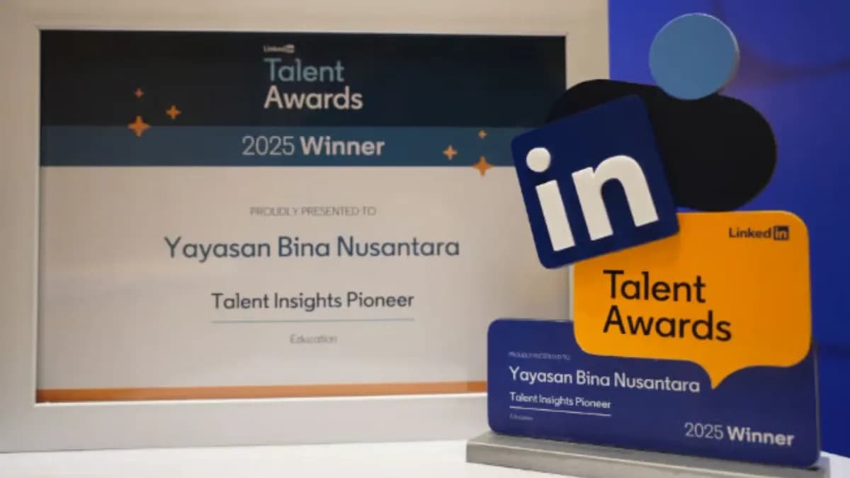 BINA NUSANTARA Raih LinkedIn Talent Insights Pioneer 2025, Perkuat Ekosistem Talenta Berbasis Data