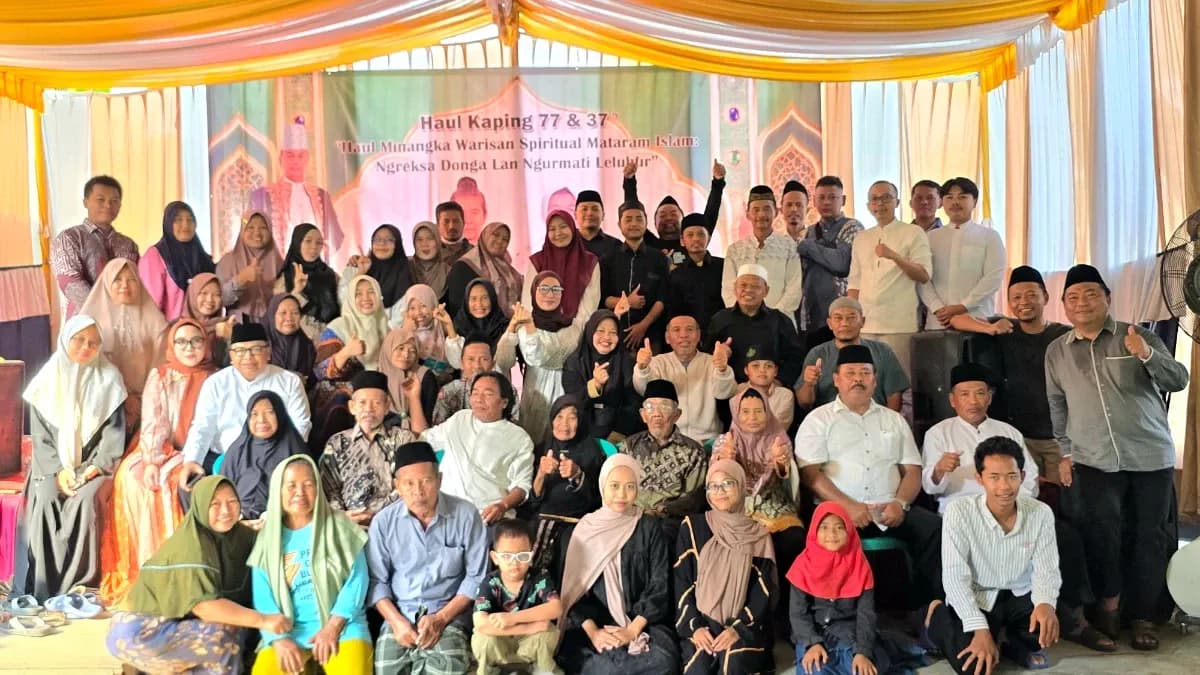 ​Merajut Rindu di Sragen: Haul Akbar Trah Simbah Kariyo Wiyono Menjadi Momentum Penguat Ikatan Batas Generasi