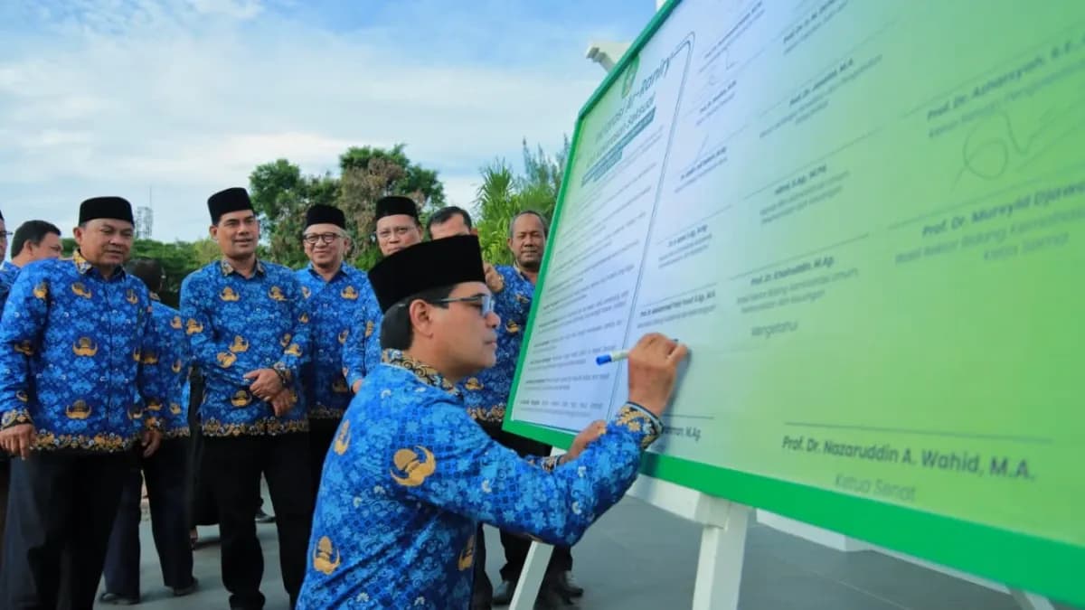 UIN Ar-Raniry Deklarasikan Kampus Antikekerasan Seksual pada Peringatan Harkitnas