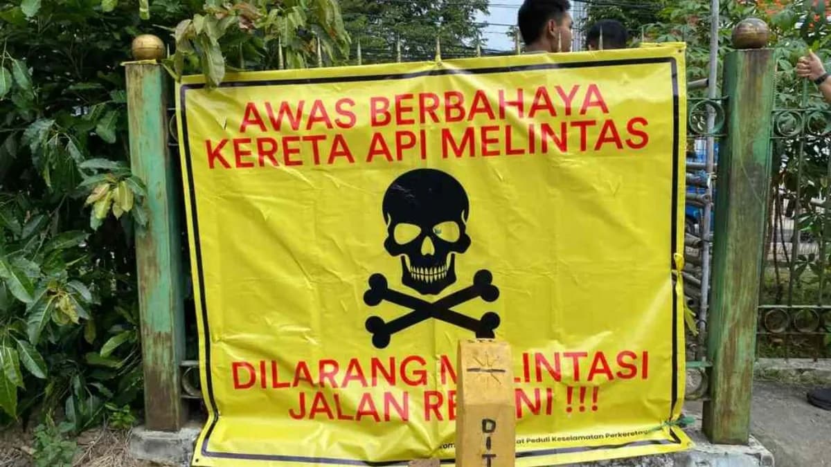 KAI Daop 1 Jakarta Targetkan Penutupan 40 Perlintasan Liar hingga Agustus 2026
