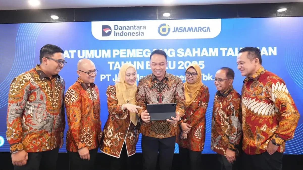 Gelar RUPST Tahun Buku 2025, Jasa Marga Tebar Dividen Rp1,1 Triliun