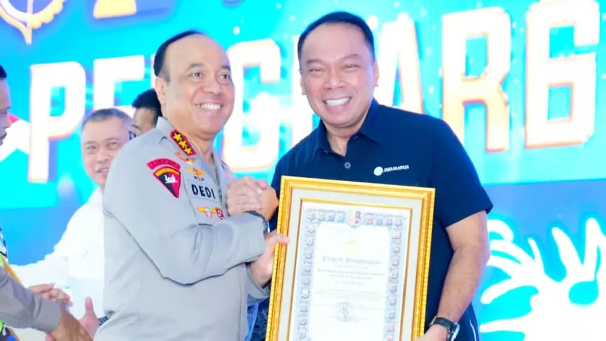 Bukti Nyata Keberhasilan Transformasi Digital Lalu Lintas, Jasa Marga Raih Penghargaan Kapolri Atas Kontribusi Sukseskan Pelayanan Operasi Nataru 2025/2026 dan Operasi Ketupat 2026