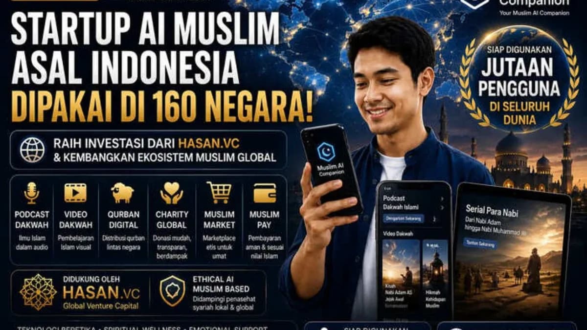 Tembus Pasar Global, Muslim AI Companion Jadi Super-App Ummah Internasional
