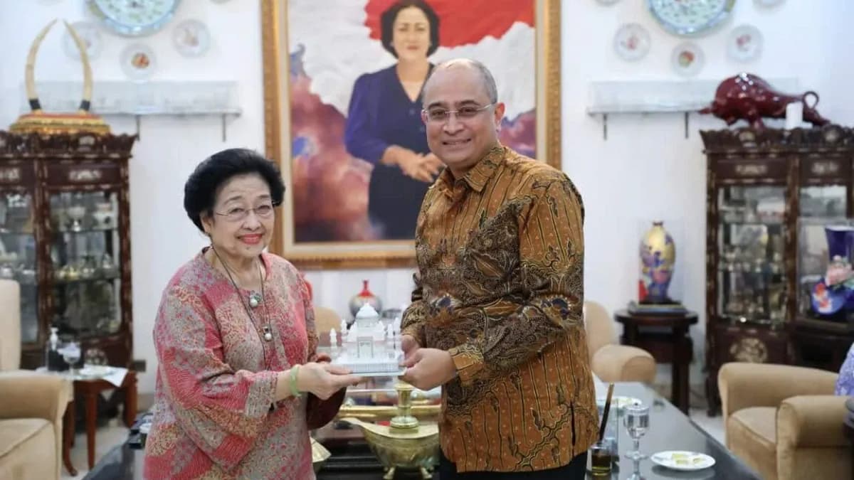 Dubes Sandeep dan Megawati Hidupkan Kembali Jejak Persahabatan Soekarno-Nehru