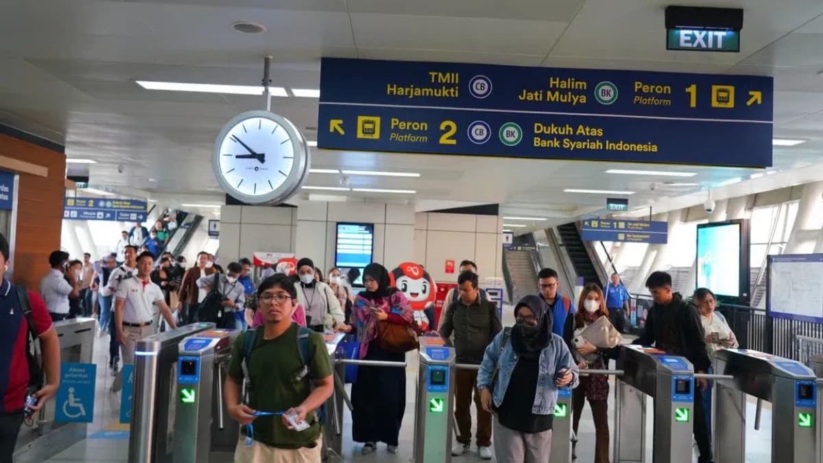 LRT Jabodebek Catat 2,5 Juta Pengguna pada Mei 2026, Perjalanan Akhir Pekan Ikut Meningkat
