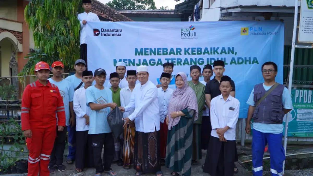 PLN Indonesia Power UBP Jatigede Salurkan Hewan Qurban dan Jaga Keandalan Listrik di Momen Idul Adha 1447 H