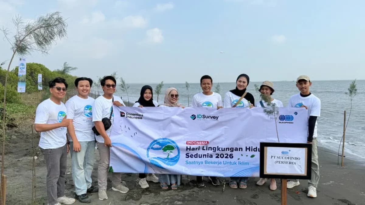 Perkuat Komitmen Keberlanjutan, SUCOFINDO Dukung Aksi “Mageri Segoro” di Jawa Tengah