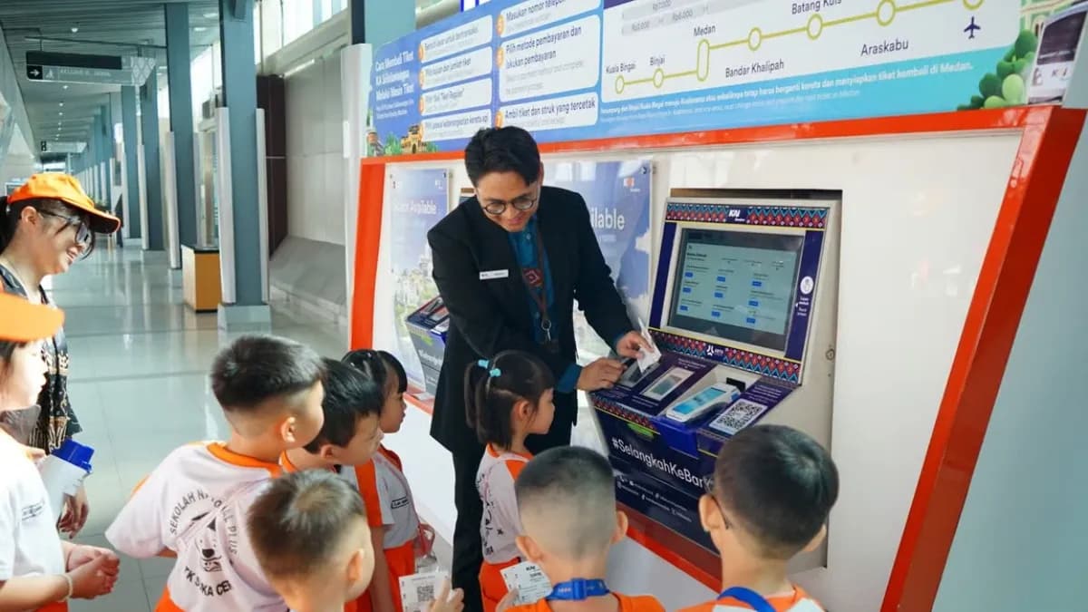 KAI Bandara Edukasi Puluhan Ribu Masyarakat Melalui Program Edutrain Hingga Juni Tahun 2026