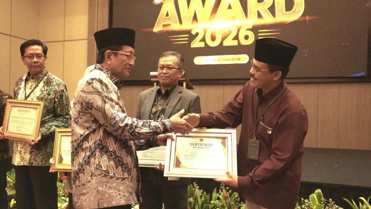 UIN SATU Tulungagung Raih Penghargaan PTKIN dengan Pusat Bisnis Paling Akuntabel dan Inovatif di Diktis Award 2026