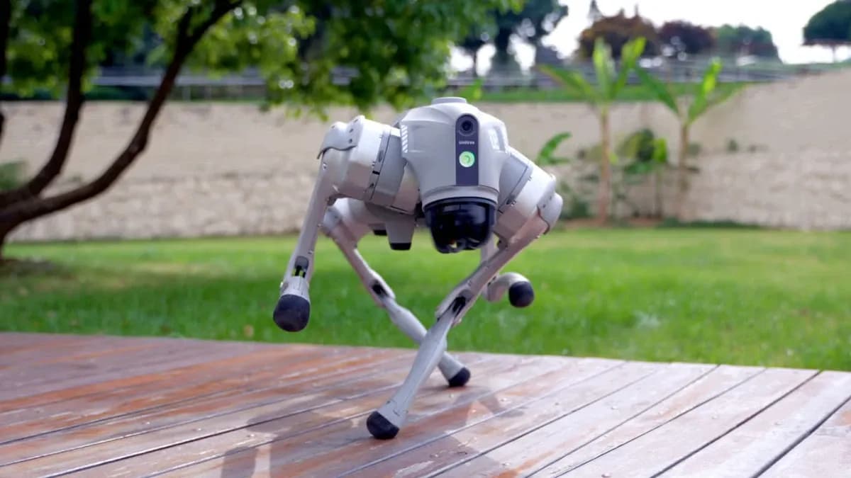 Robot Unitree Go2 untuk Edutainment dan Interaksi Publik