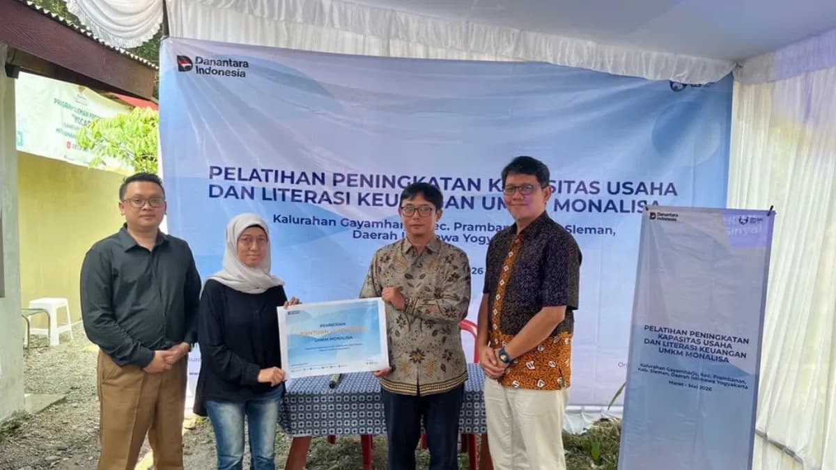 Gayamharjo Naik Kelas! BRI Life dan BRI Research Institute Dorong Inovasi Singkong Jadi Pie Susu dari Tepung Mocaf