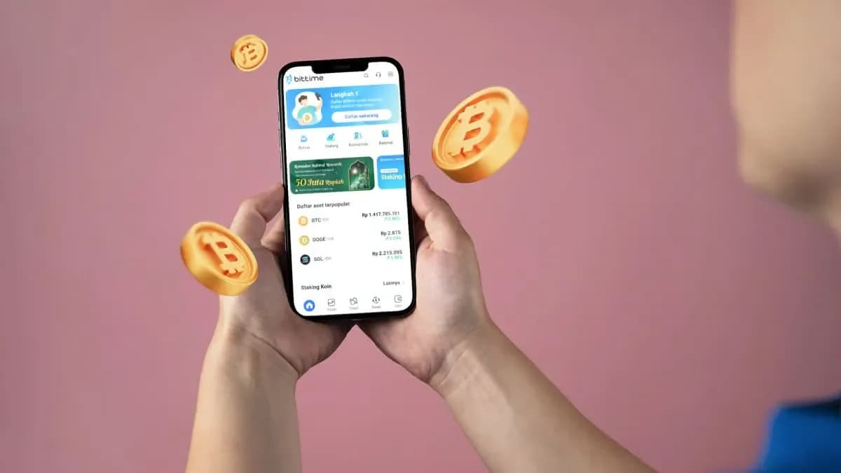 Trading Token Saham AS Makin Menarik, Bittime Siapkan Reward hingga Rp10 Juta