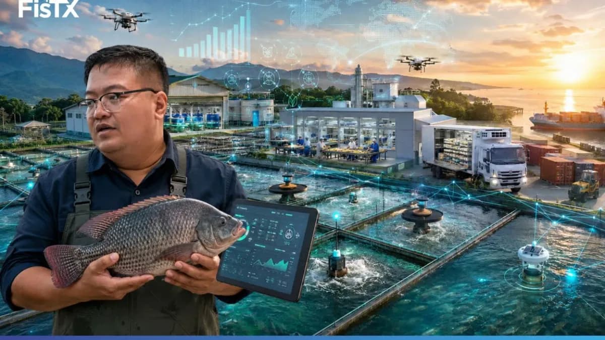 Rico Wisnu Wibisono (CEO FisTx) : 78.000 Hektare Tambak Mangkrak Pantura Kunci Indonesia Kuasai Pasar Nila Dunia