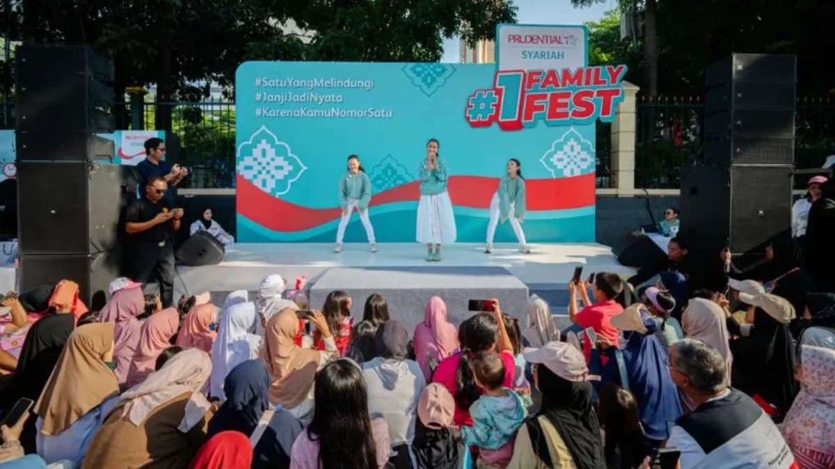 Ratusan Keluarga Rayakan Hari Anak Nasional di #1 Family Fest Prudential Syariah