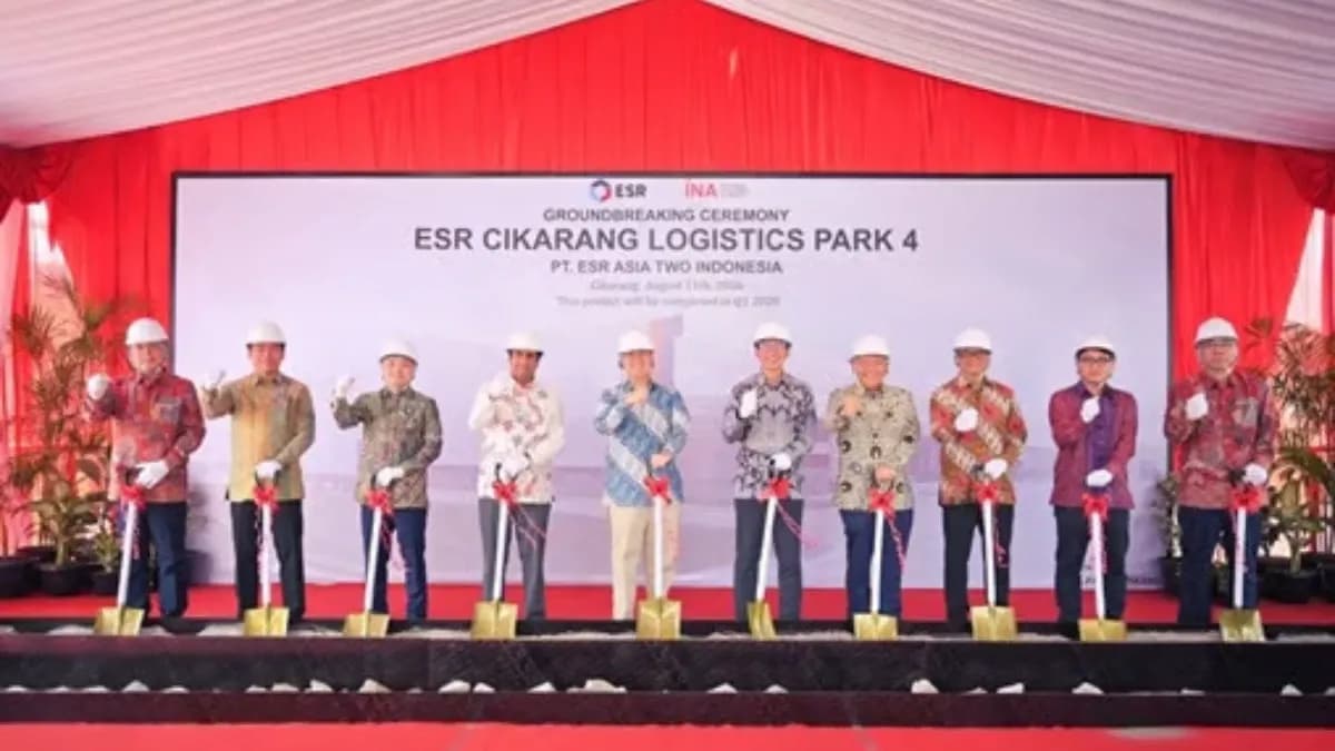 ESR dan INA Perluas Kemitraan untuk Pengembangan Logistik Baru di Indonesia