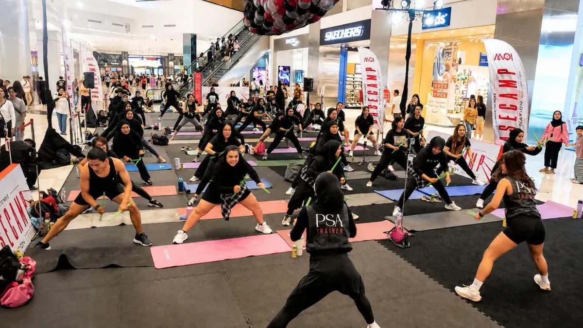 Basecamp Nation, Festival Sports & Wellness di Mall of Indonesia