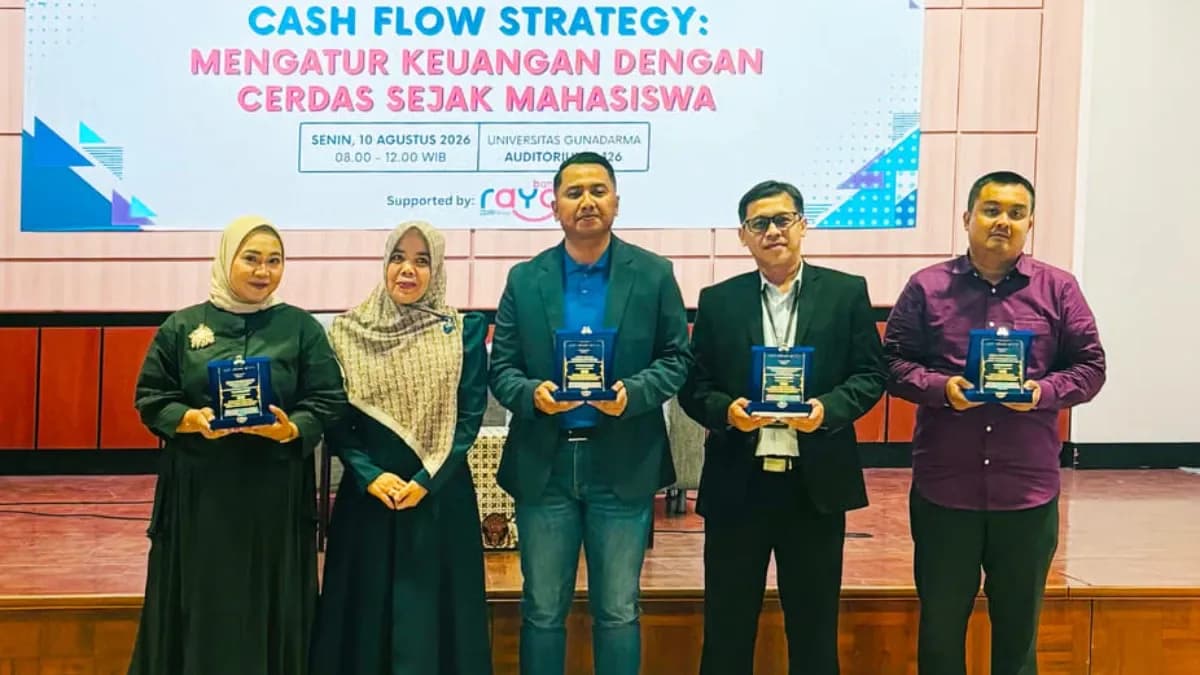 Inspiraya Goes to Campus Gunadarma, Bank Raya Ajak Mahasiswa Cerdas Kelola Cash Flow dan Mulai Berinvestasi Sejak Dini