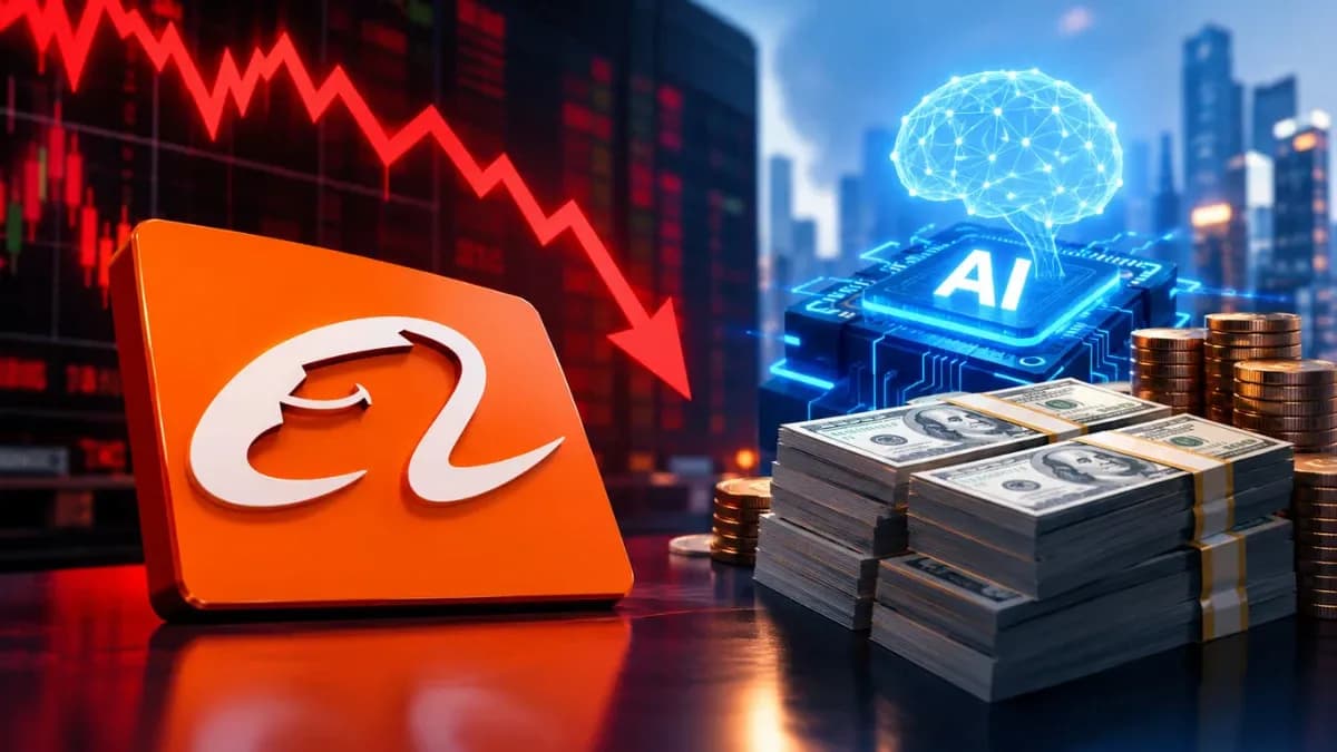 Saham Alibaba Anjlok 10%, Investor Soroti Aksi Penggalangan Dana US$10,2 Miliar untuk AI