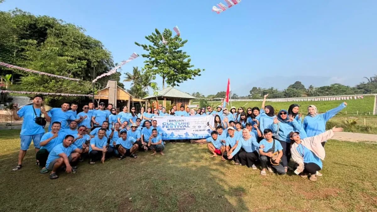 BRILiaN Culture Festival BO Sunter, Eratkan Kebersamaan dan Hidupkan Budaya Kerja