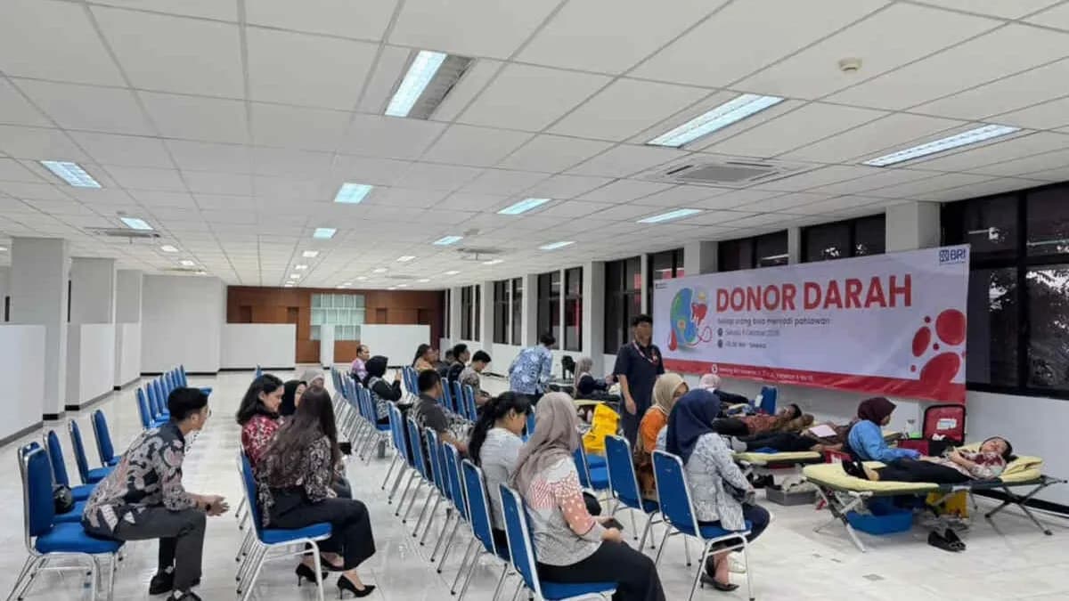 BRI Region 6 Gelar Donor Darah, Wujudkan Kepedulian dan Semangat Berbagi