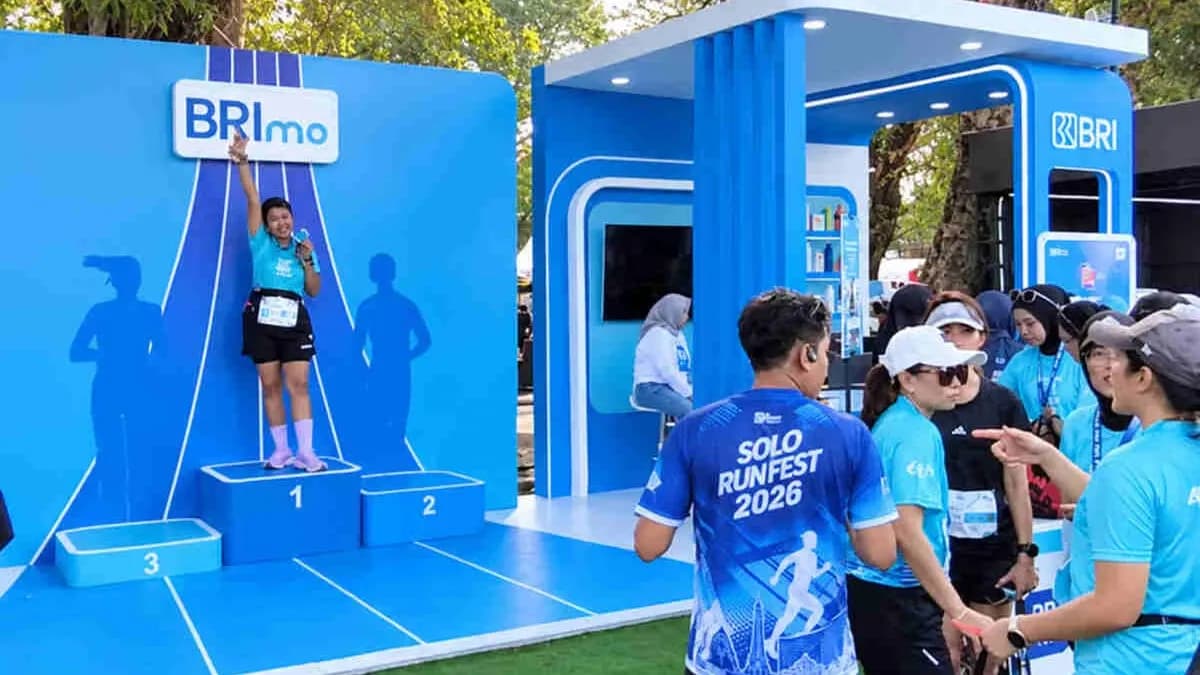 Di tengah Kerumunan Solo Run Fest 2026, BRI Eksis Hadirkan Layanan Perbankan