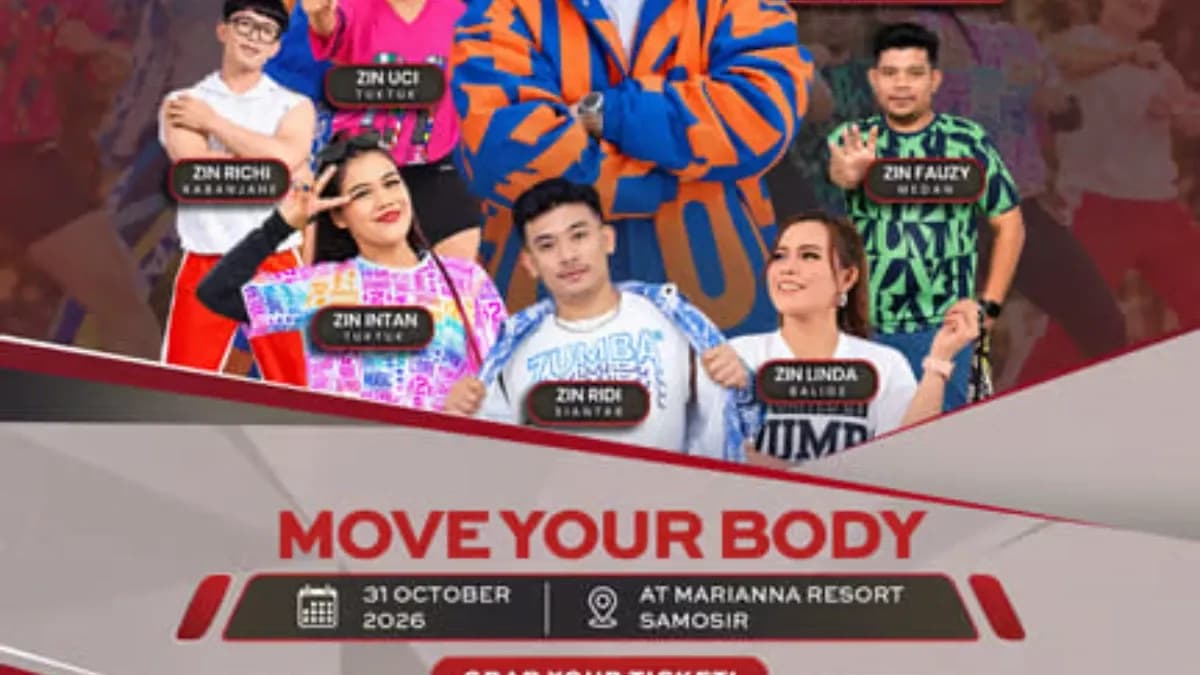 Zumba Party Hadir di Marianna Resort, Satukan Komunitas dari Berbagai Daerah
