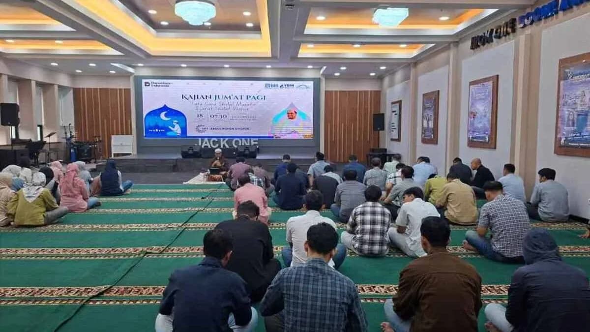 Tingkatkan Pemahaman Ibadah, BRI Region 6 Bahas Sholat Qashar dalam Pengajian Jumat Rutin