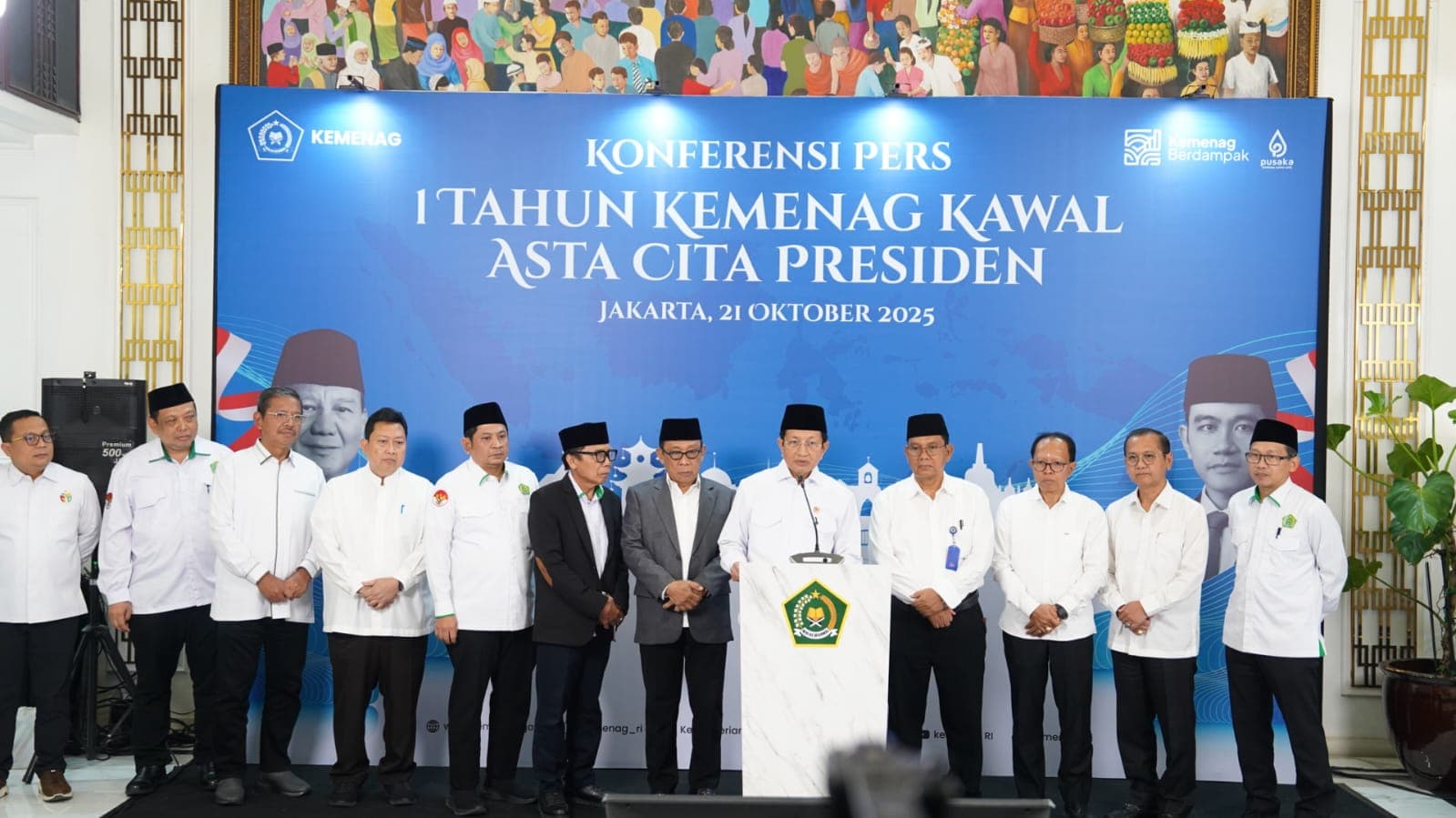 Langkah Kemenag Wujudkan Asta Cita: dari Jaga Kerukunan untuk Pembangunan hingga Sejahterakan Guru